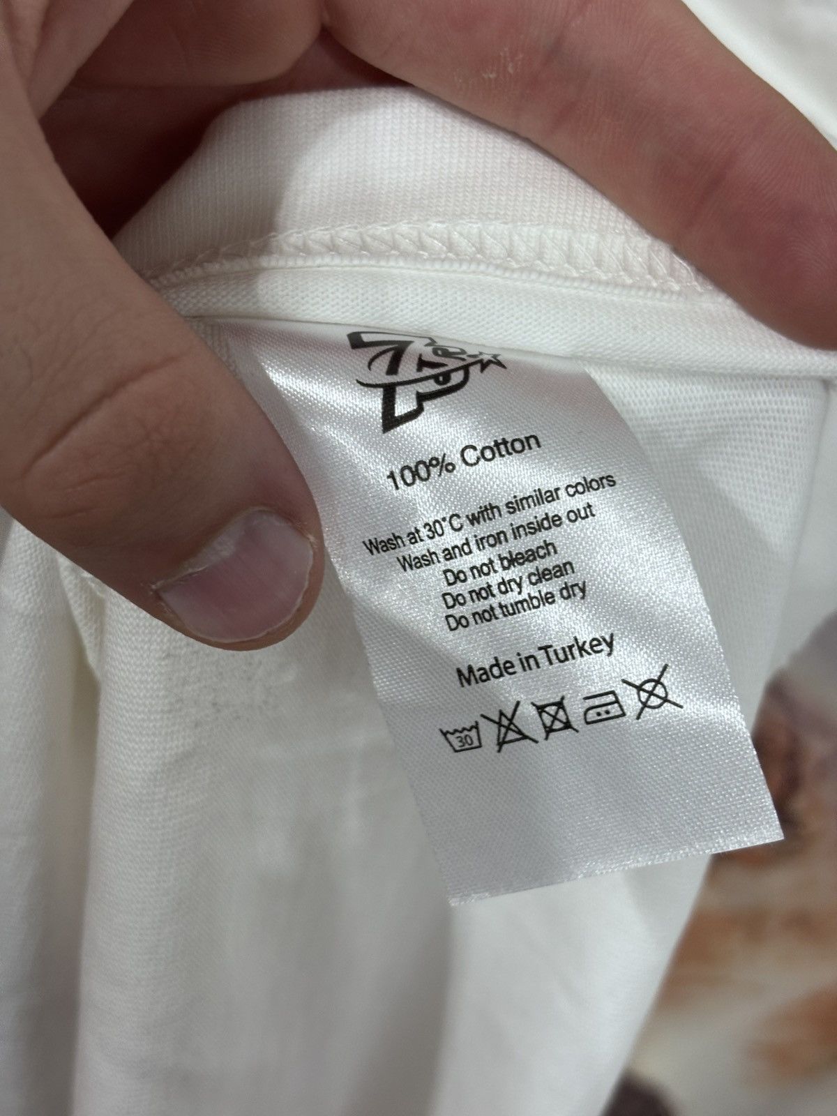 TRIPLE SEVENS Triple Sevens Filmstar White Tee Size US S / EU 44-46 / 1 - 7 Thumbnail