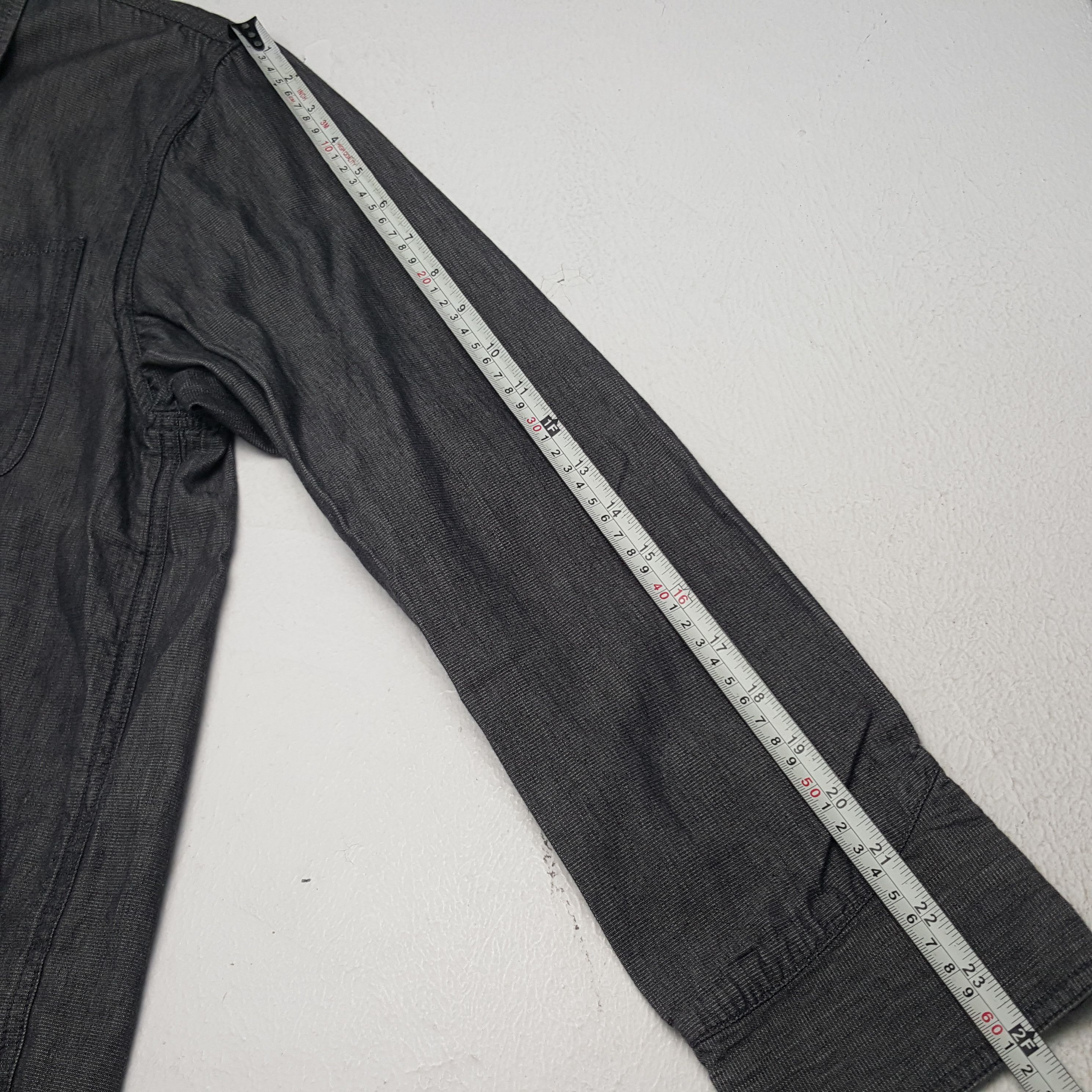 Designer × Vintage × Yohji Yamamoto Sacsny by Yohji Yamamoto Custom Big Logo Button Up Jacket Size US M / EU 48-50 / 2 - 12 Thumbnail