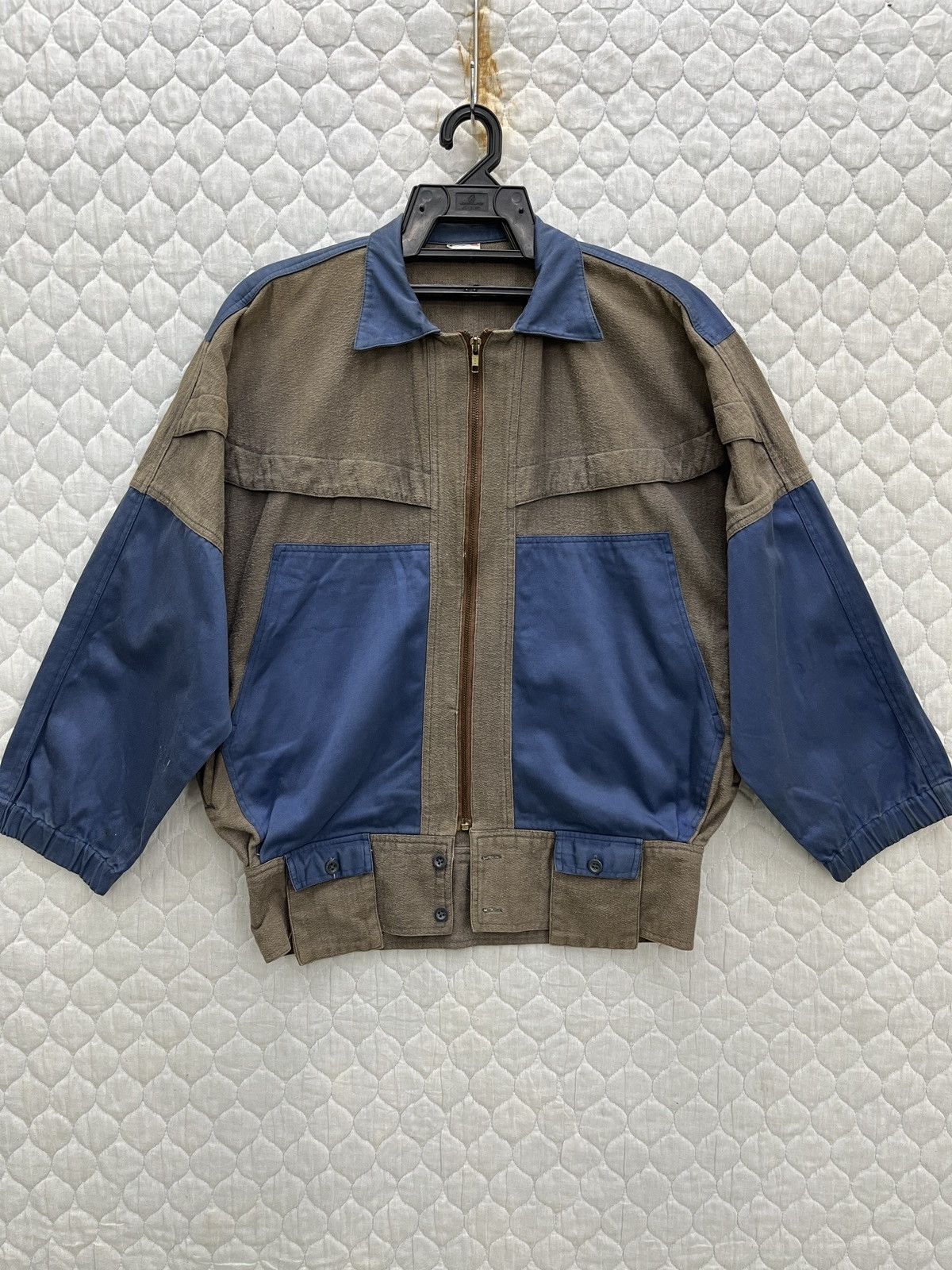 image of Steals VTG Arrow Jacket in Bleu Brown, Men's (Size Medium)