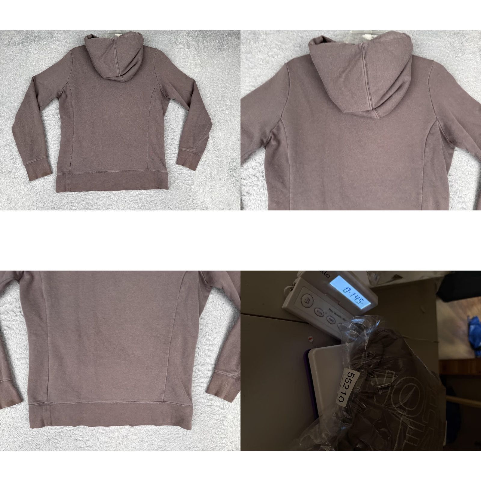 The North Face The North Face Hoodie Womens Medium Brown Vertical Logo Pullover Sweatshirt Size M / US 6-8 / IT 42-44 - 9 Thumbnail