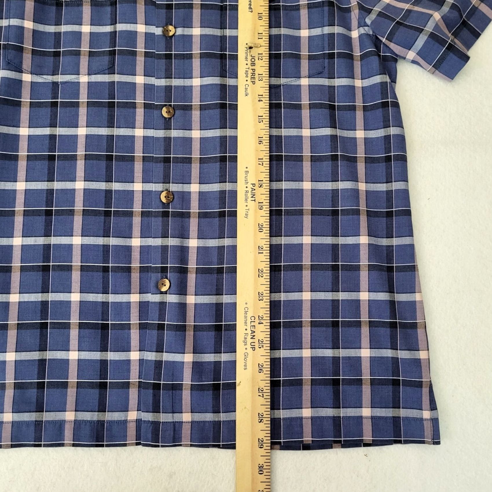 Tommy Bahama Tommy Bahama Mens plaid check button up shirt Size M Size US M / EU 48-50 / 2 - 3 Thumbnail
