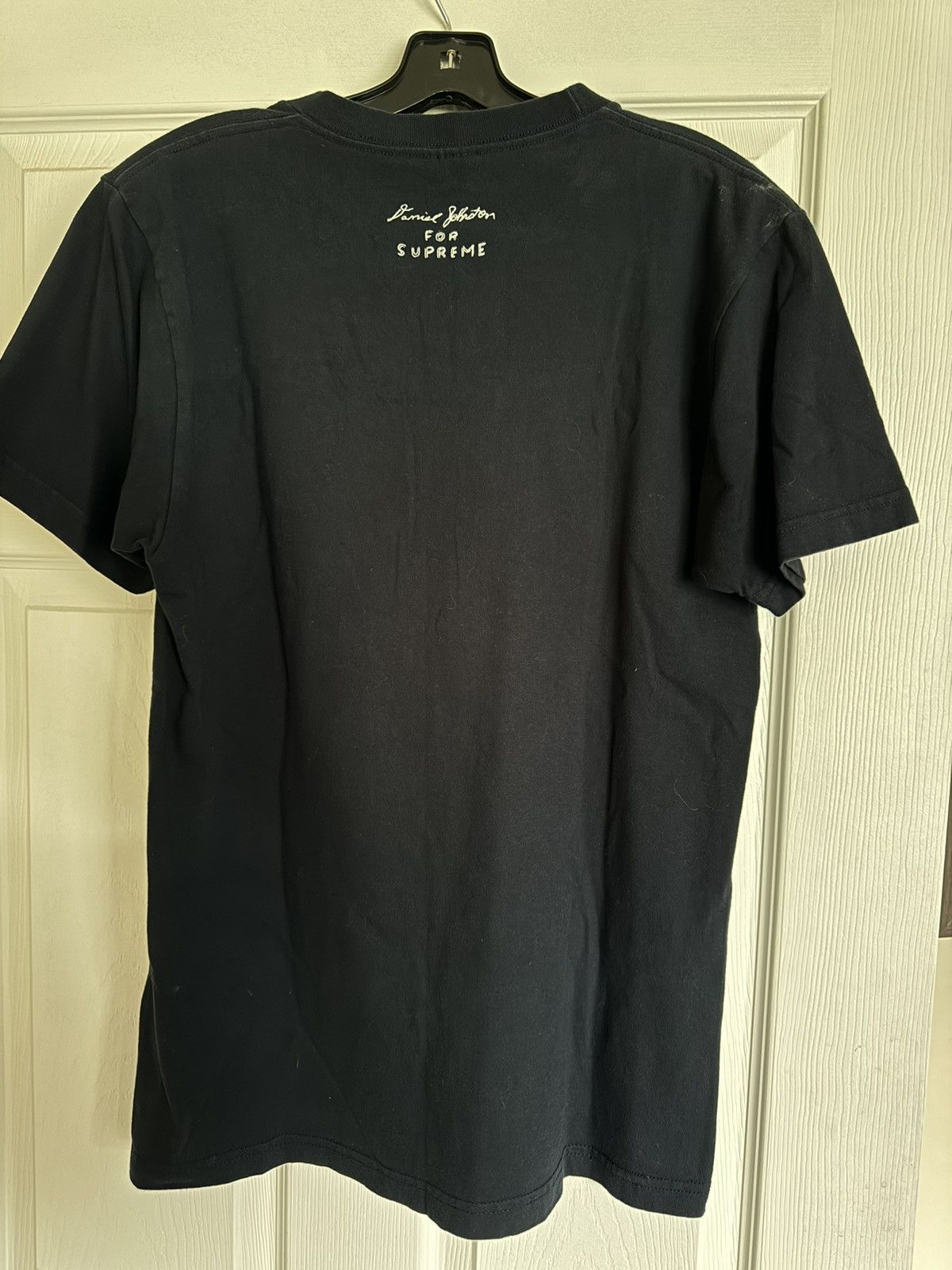 Supreme Supreme Daniel Johnston “I love you” Tee Navy Size M 2015 Size US M / EU 48-50 / 2 - 2 Thumbnail