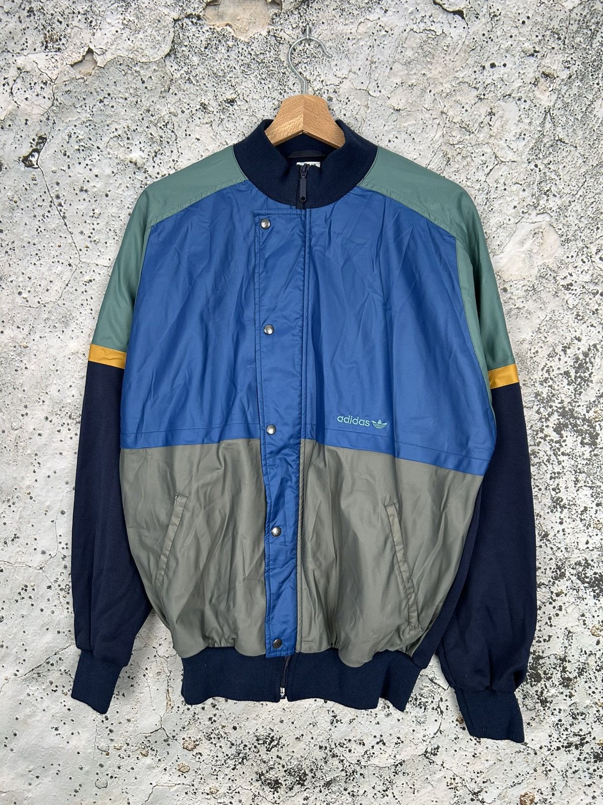 Vintage Adidas 90s Bomber Jacket Sportswear Streetwear Hype