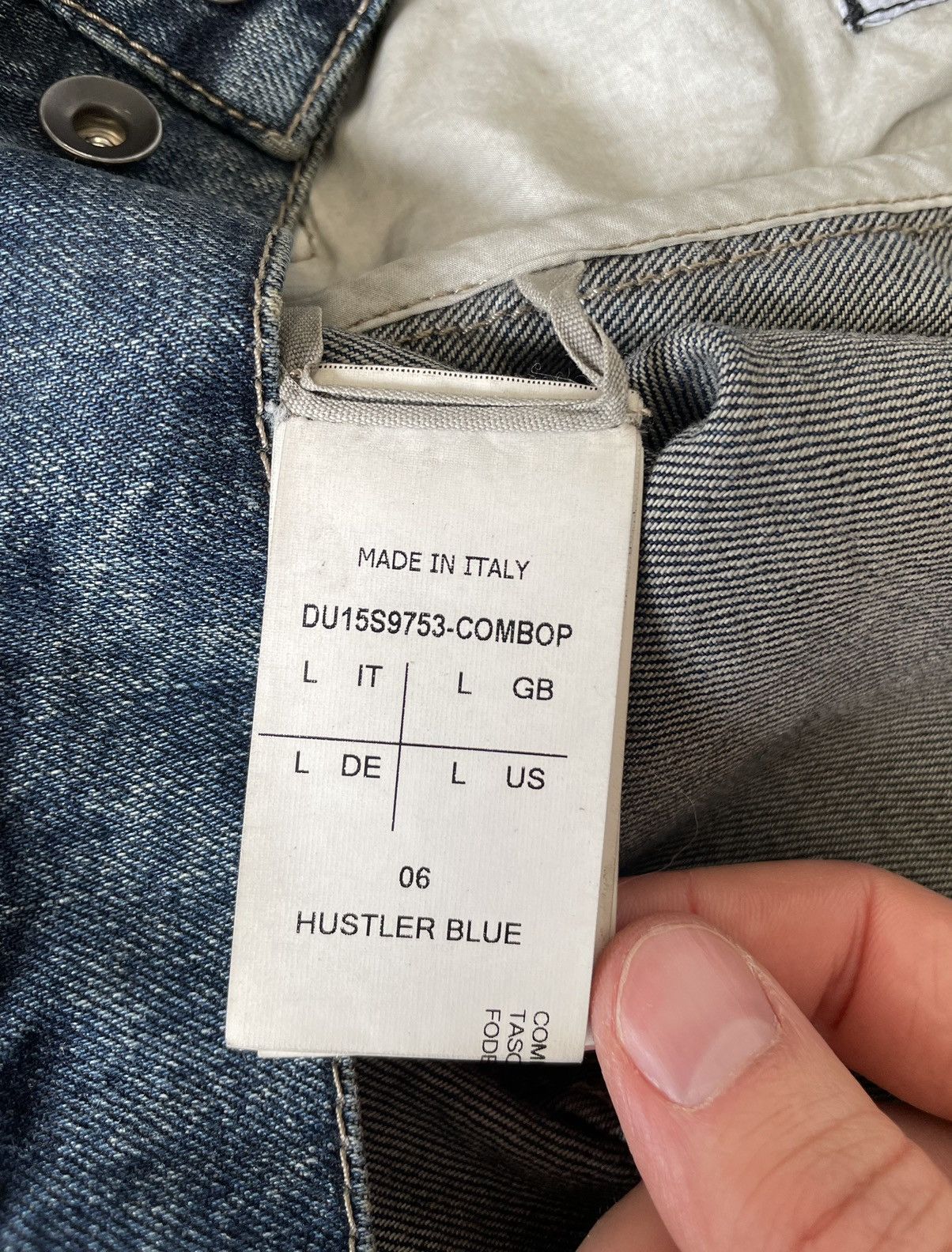 Rick Owens Hustler Blue Washed Denim Trucker Vest Size US L / EU 52-54 / 3 - 9 Thumbnail
