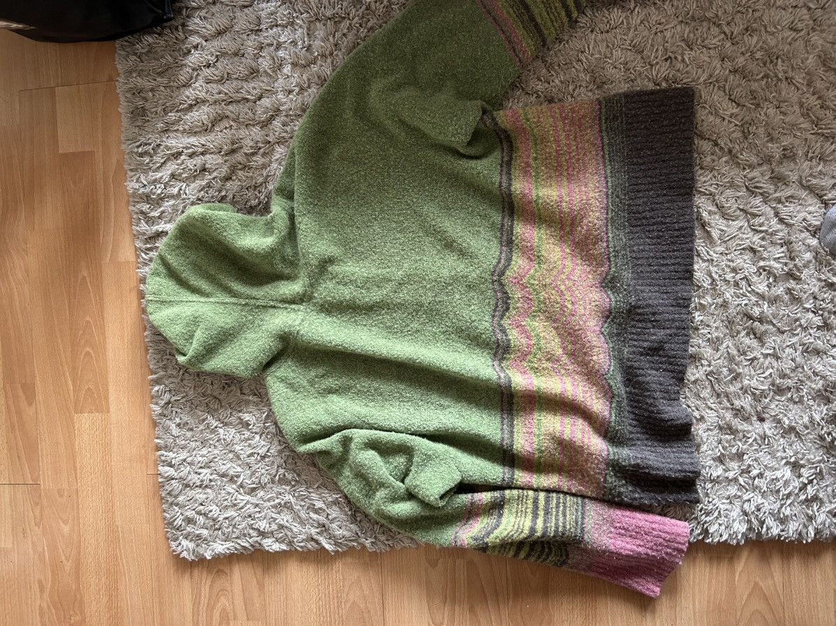 Kiko Kostadinov Kiko Kostadinov Xolo FW22 Ketra Knit Hoodie Green Size US M / EU 48-50 / 2 - 2 Thumbnail