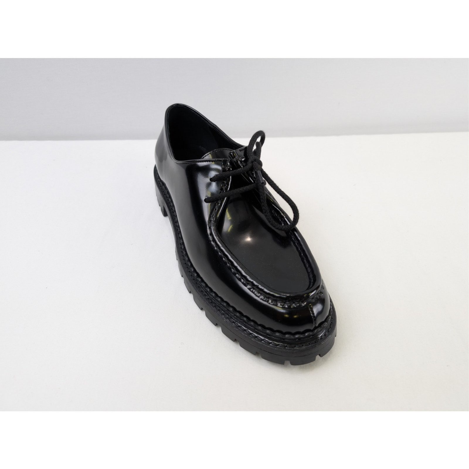 Saint Laurent Paris o1rshd1 Malo 20 Derby Shoe Boots in Black Size US 10 / EU 43 - 3 Thumbnail