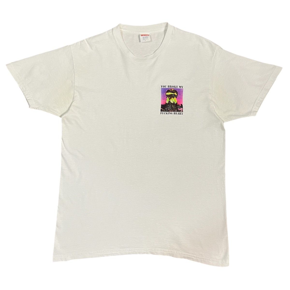 Supreme Supreme 'Broke My Heart' Tee SS15 Size US L / EU 52-54 / 3 - 1 Thumbnail