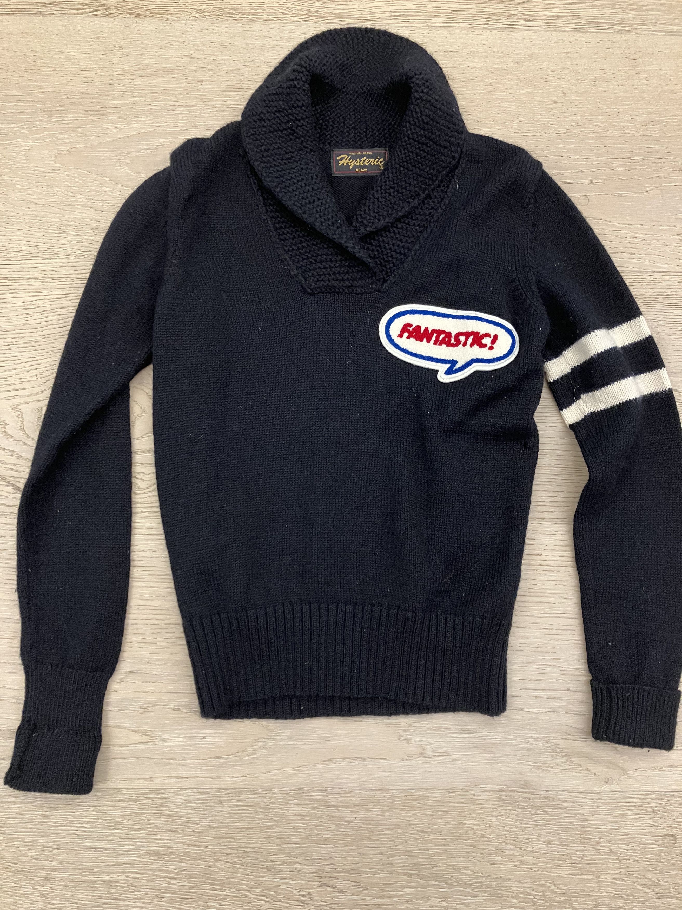 Hysteric Glamour Hysteric Glamour Sweater knit super shawl collar cardigan Size M / US 6-8 / IT 42-44 - 2 Thumbnail