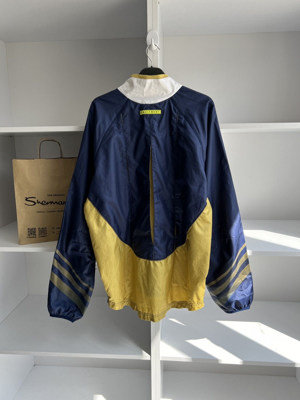 Adidas × Vintage Vintage Adidas Windbreaker Jacket 90s style Size US XL / EU 56 / 4 - 7 Thumbnail