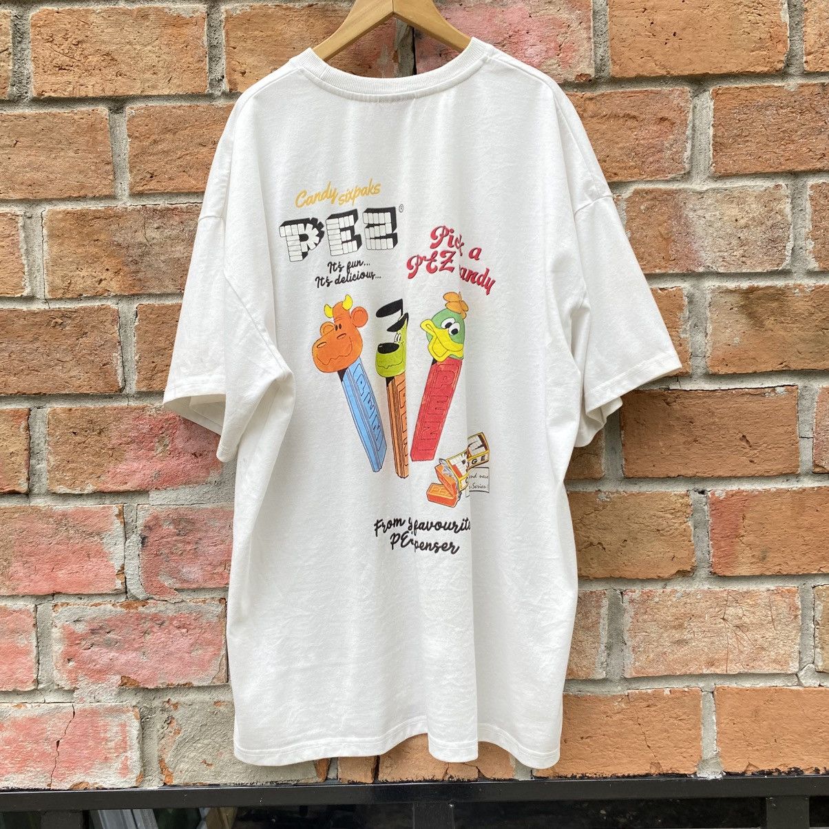Designer × Vintage PES Short Sleeve Tee with Logo Front & Graphic Back Size US L / EU 52-54 / 3 - 1 Thumbnail