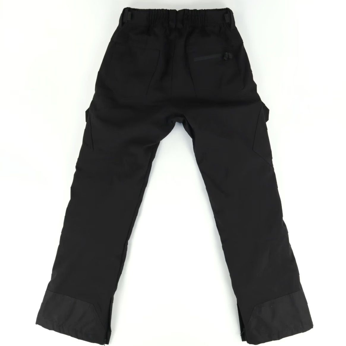 Vintage Gerry Pants Black Men's S Athletic Ski Lined Polyester Microfiber Relaxed Inseam 32in 30 Waist Sportswear Size US 29 - 4 Thumbnail