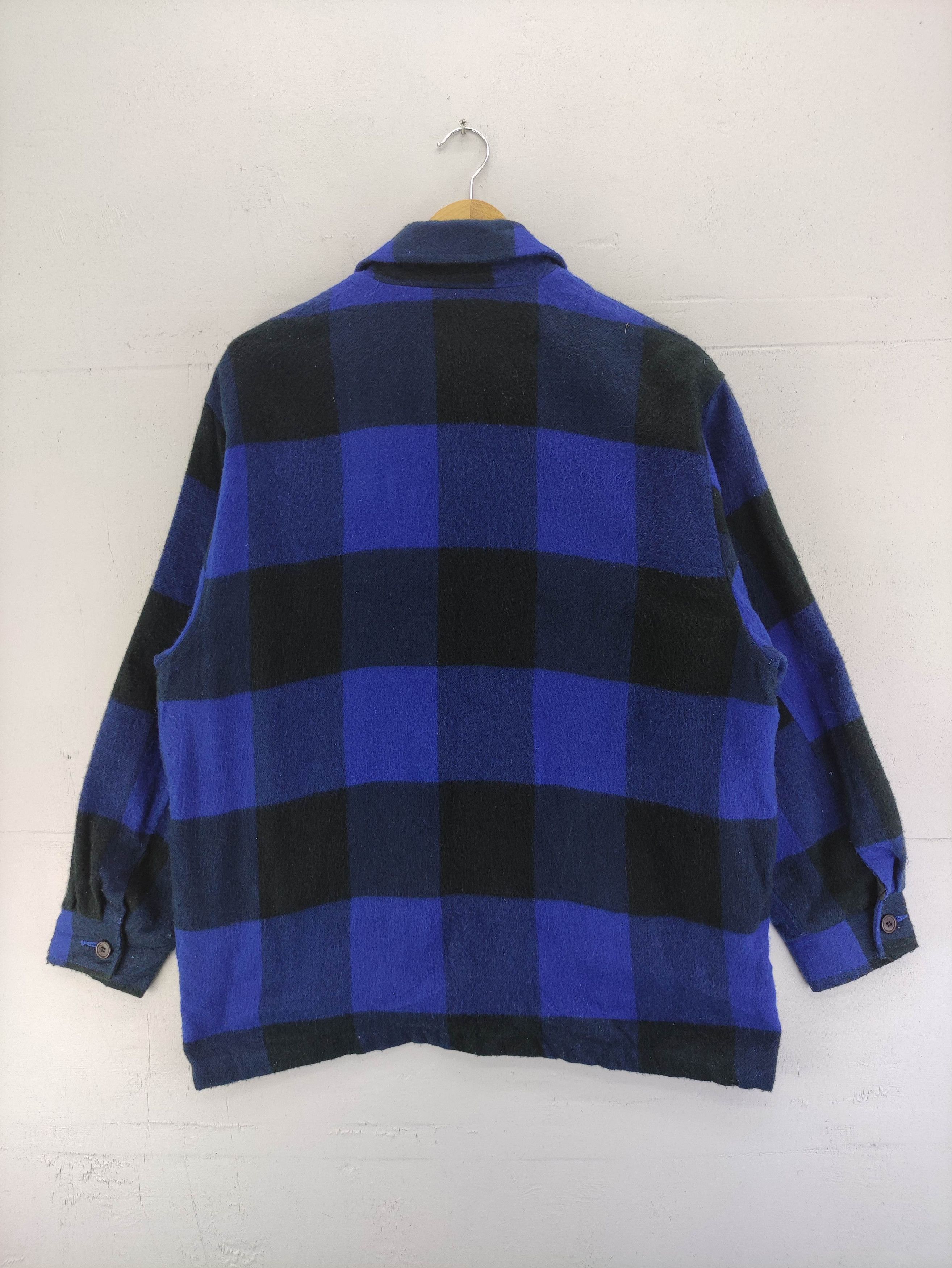 Japanese Brand Vintage Redeo Dome Double Pocket Plaid Jacket Button Up Size US L / EU 52-54 / 3 - 7 Thumbnail