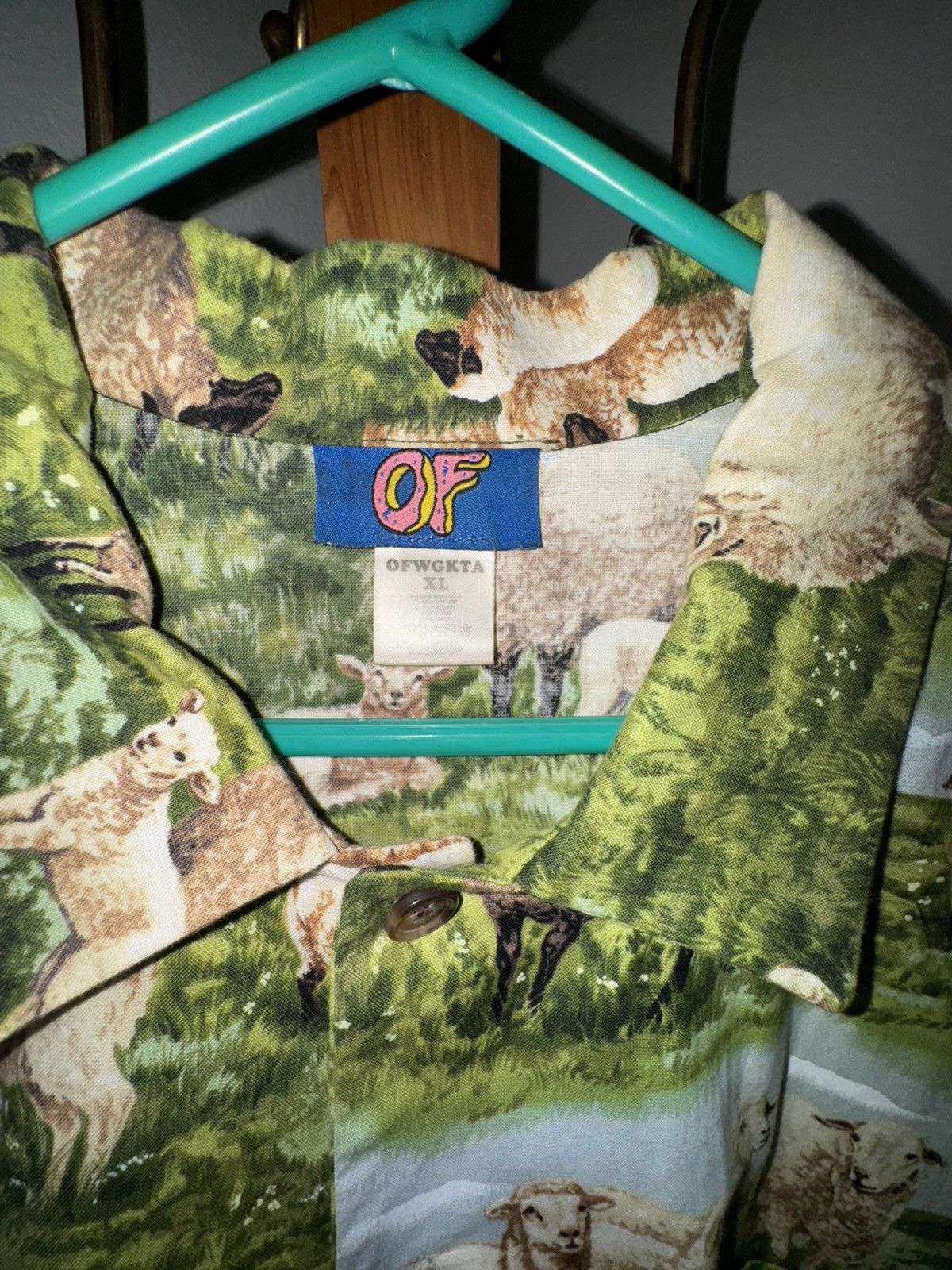 Golf Wang × Odd Future × Tyler The Creator Odd Future Sheeps button up XL Size US XL / EU 56 / 4 - 2 Thumbnail