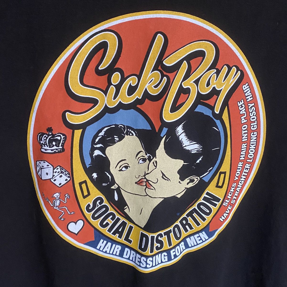 Band Tees Vintage Social Distortion 2000’s Sick Boy T Shirt Size US M / EU 48-50 / 2 - 5 Thumbnail