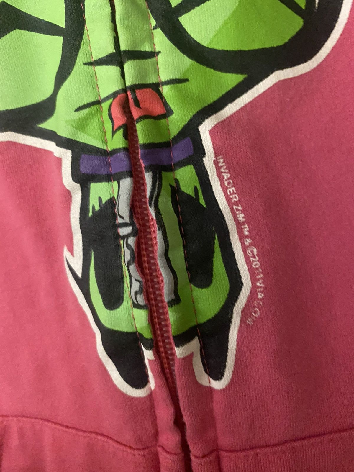 Other Rare 2000s Mighty Fine Adorkable Invader zim zip up Size L / US 10 / IT 46 - 3 Thumbnail