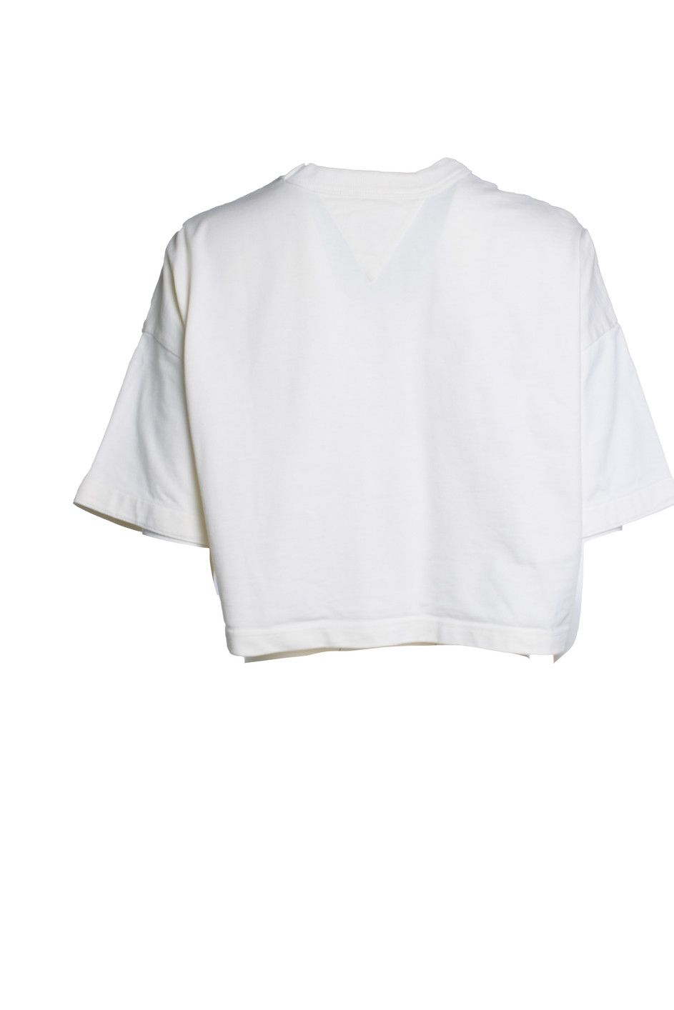 Bottega Veneta Bottega Veneta, off white cotton knit crewneck Size XS / US 0-2 / IT 36-38 - 3 Thumbnail
