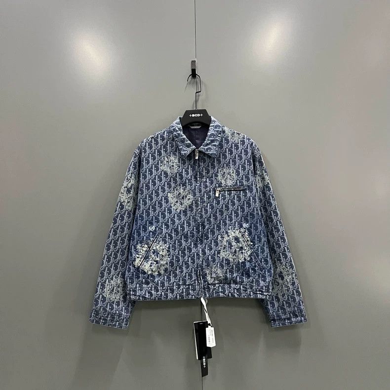Dior Dior Wood cotton letter full printed jacket 2505-Nextarrow Size US S / EU 44-46 / 1 - 1 Thumbnail
