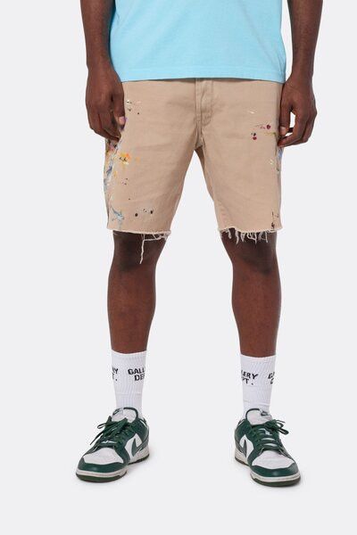 Gallery Dept. o1gr1nt0526 Workshop Short in Khaki Size US 28 / EU 44 - 3 Thumbnail