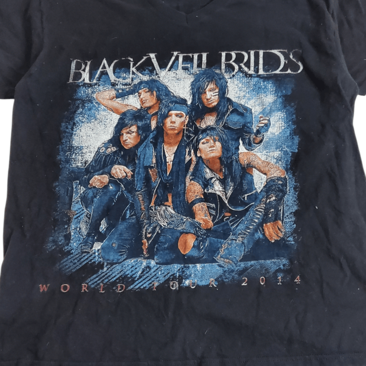 Band Tees × Vintage 2014 Black Veil Brides Tour T-Shirt Size US L / EU 52-54 / 3 - 2 Thumbnail