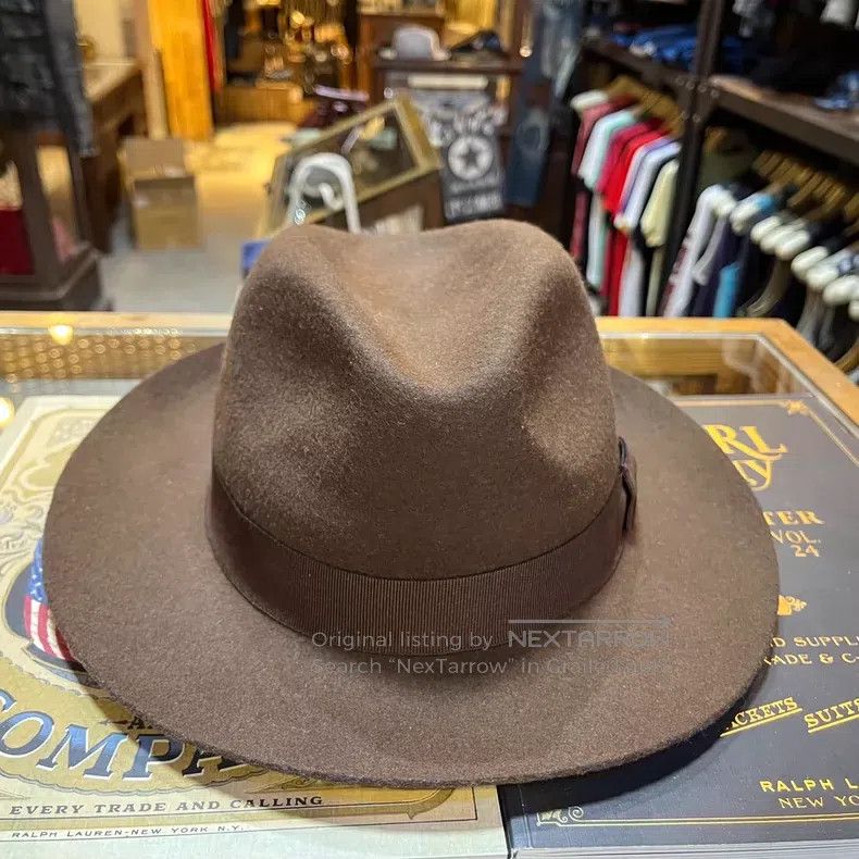 RRL Ralph Lauren RRL Ralph Lauren Exclusive Italian wool top hat Size ONE SIZE - 2 Thumbnail