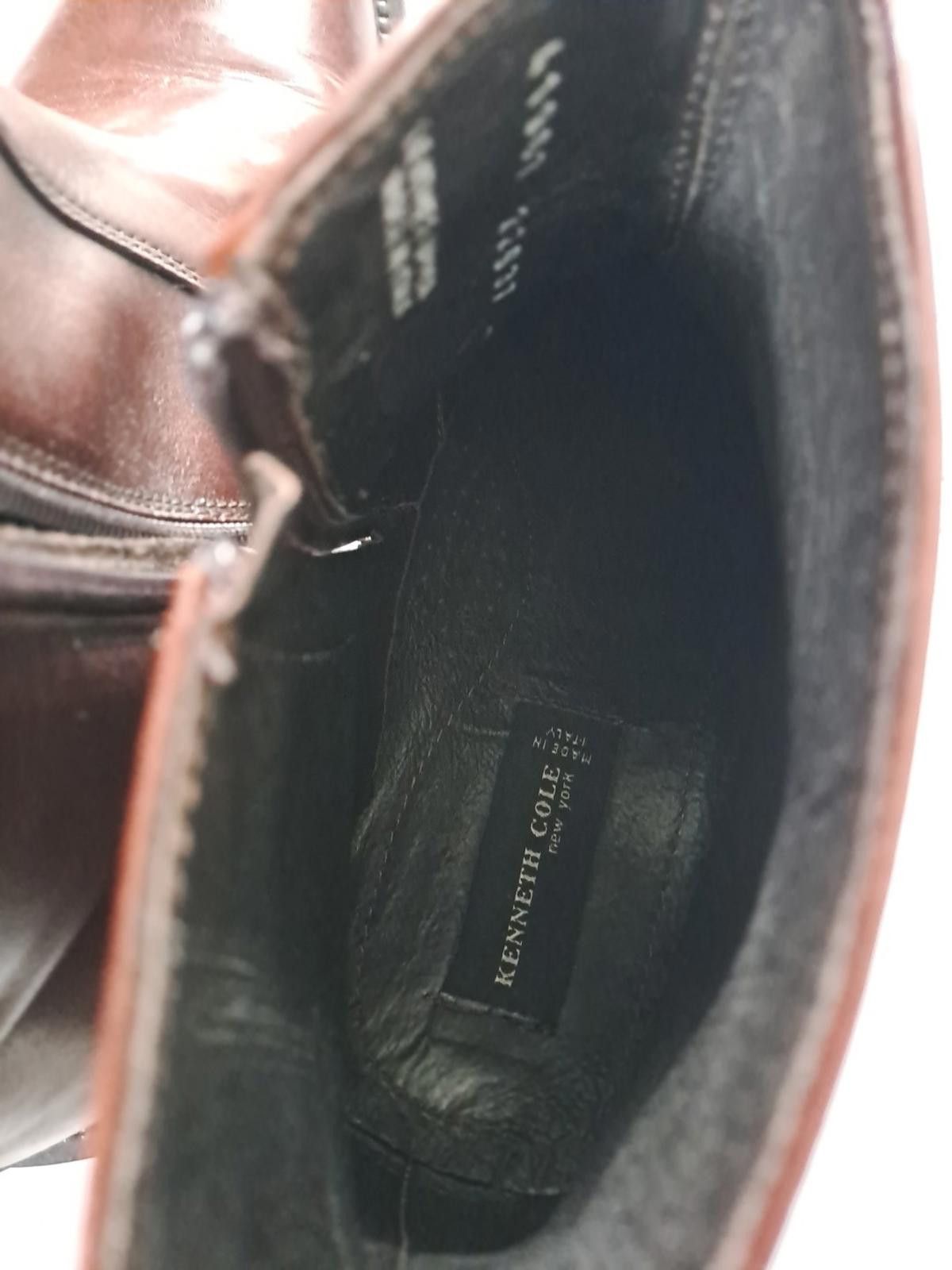 Kenneth Cole Kenneth Cole Derby Boots Size UK 9.5 Oxblood Leather Italy Size US 10.5 / EU 43-44 - 5 Thumbnail