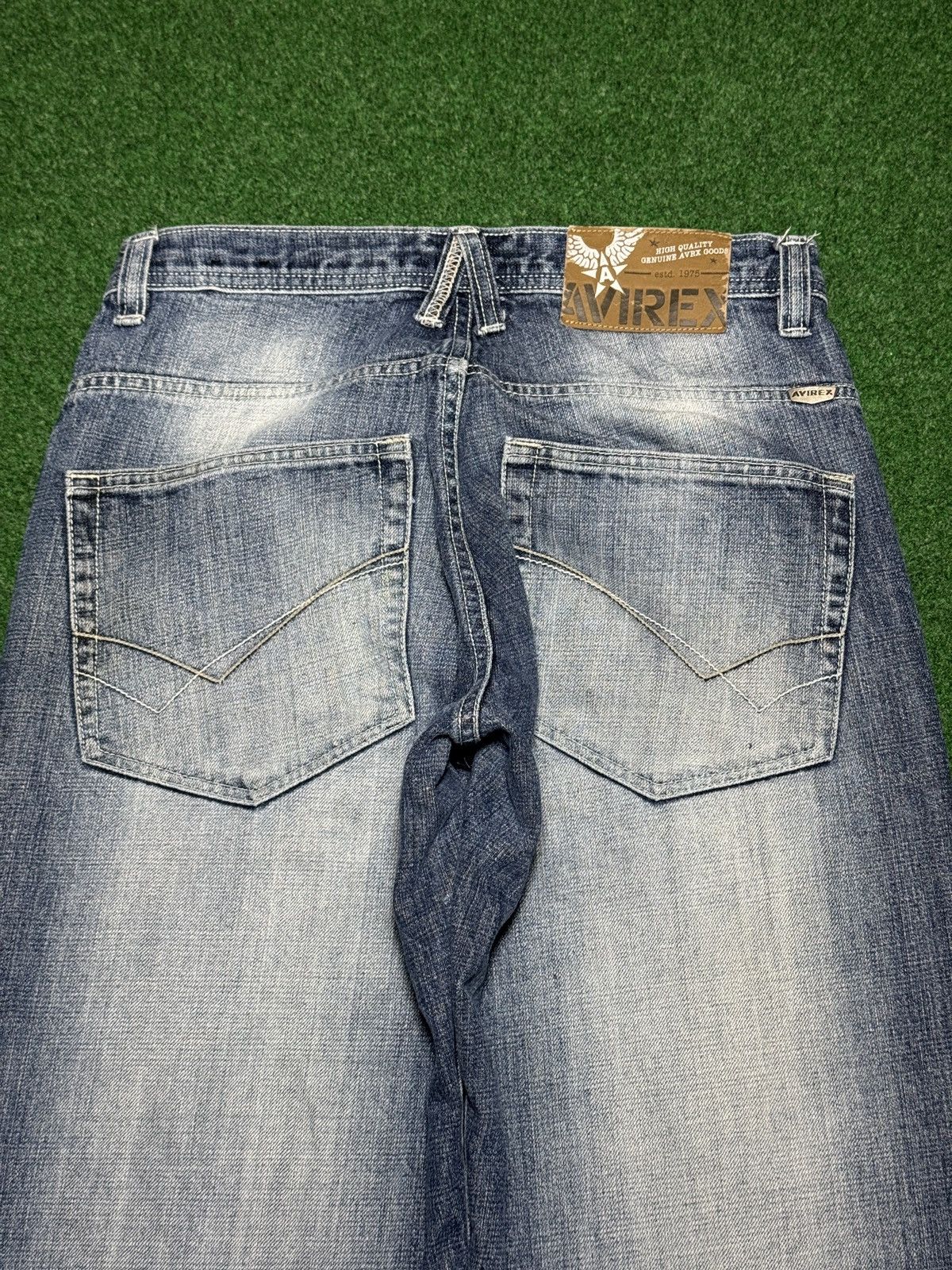Avirex Avirex Baggy Jeans 30x30 Vintage Y2K Distressed Grunge Size US 30 / EU 46 - 2 Thumbnail