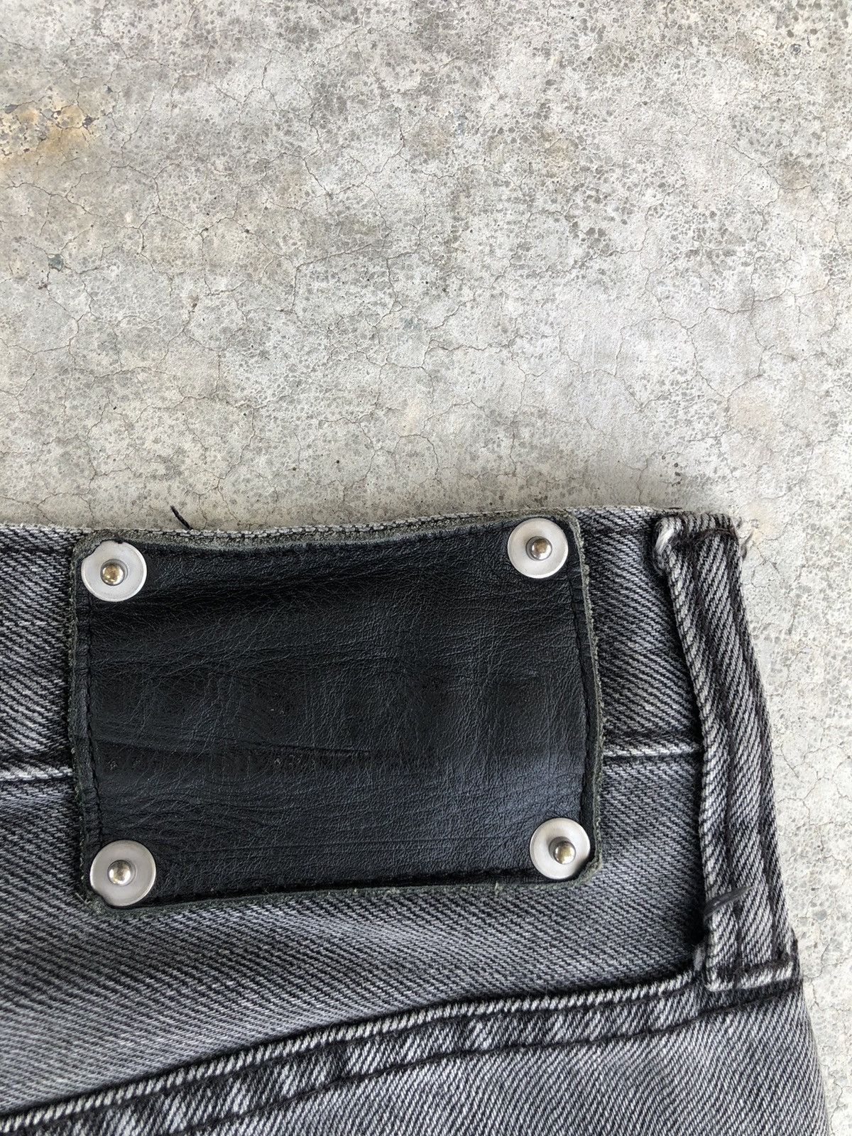 semanticdesign Japanese Semantic Design Flared Jeans Distressed Jeans Size US 31 - 18 Thumbnail