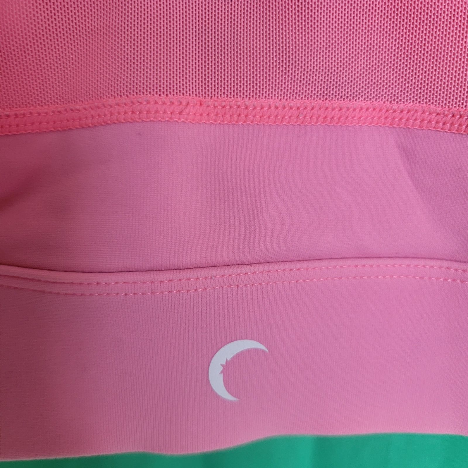 Other Hot Pink Coral High Neck Sports Bra Size Small Size ONE SIZE - 8 Thumbnail