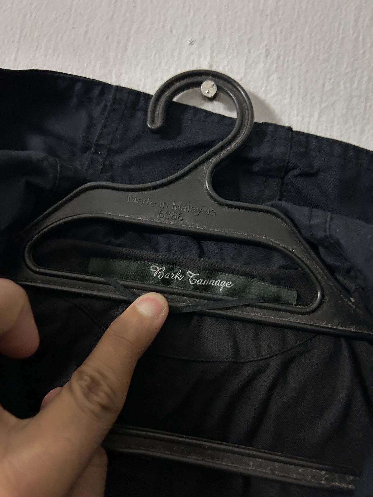 Japanese Brand 2000’s Bark Tannage Black Jacket with leather pocket Size US M / EU 48-50 / 2 - 8 Thumbnail