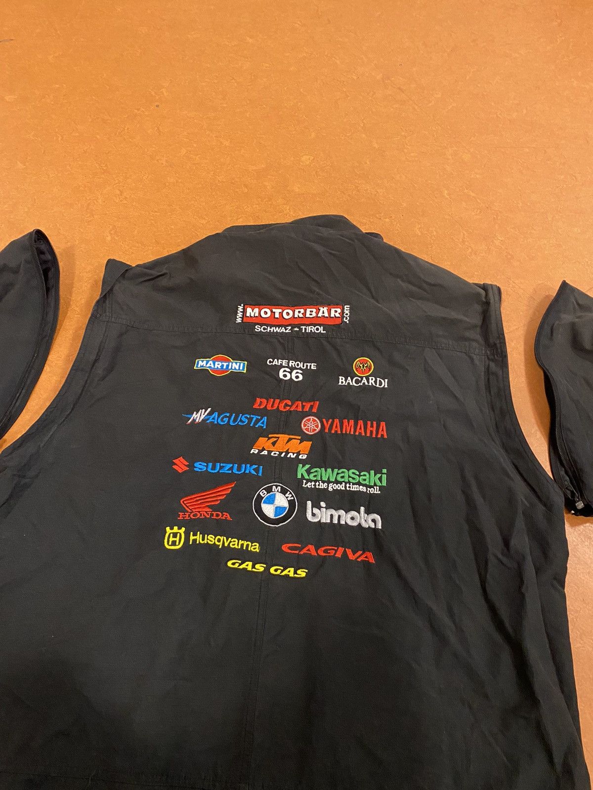 Vintage Nylon Racing Jacket 2in1 Jacket BMW F1 Motorsport streatwear Size US XL / EU 56 / 4 - 9 Thumbnail