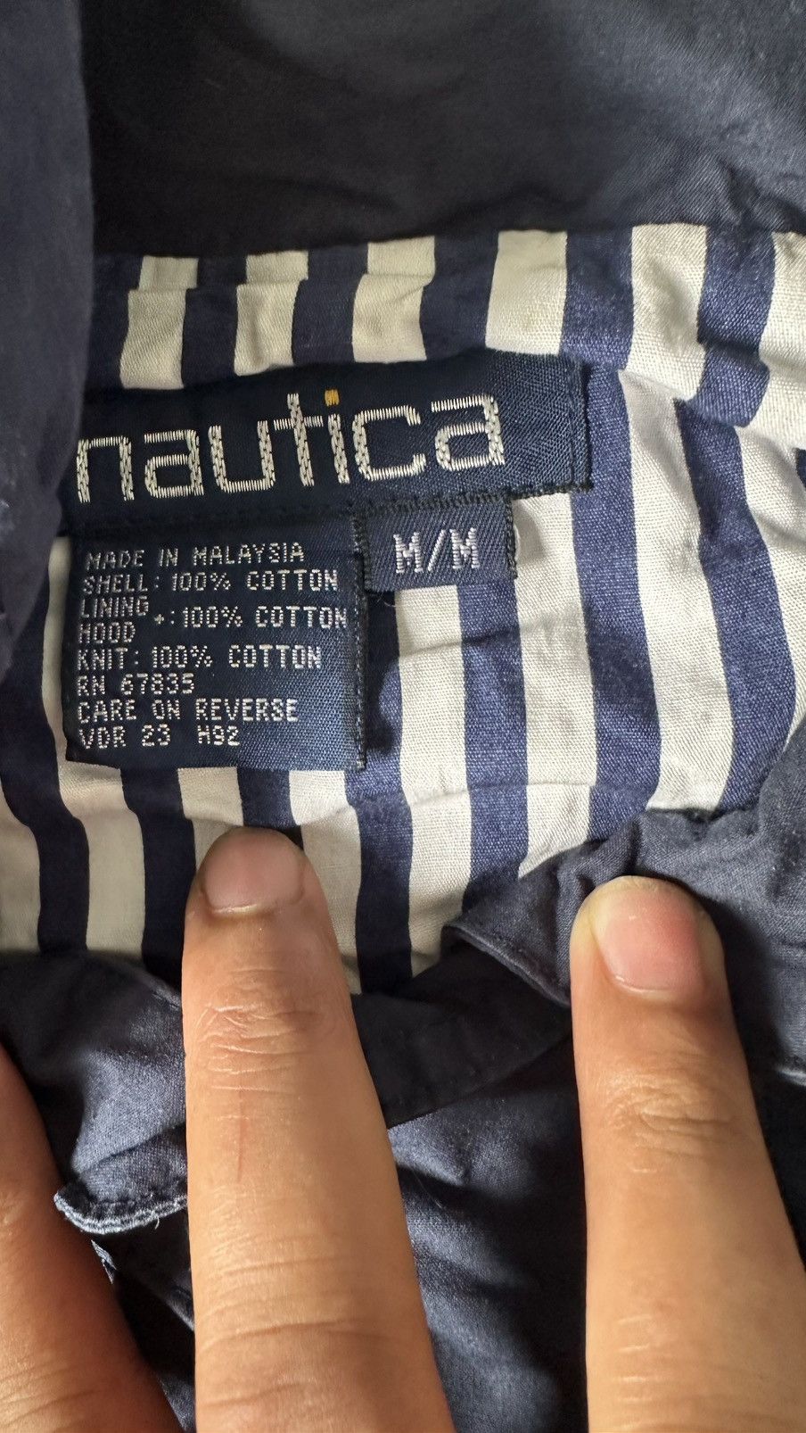 Nautica VINTAGE NAUTICA JACKET Size US L / EU 52-54 / 3 - 8 Thumbnail