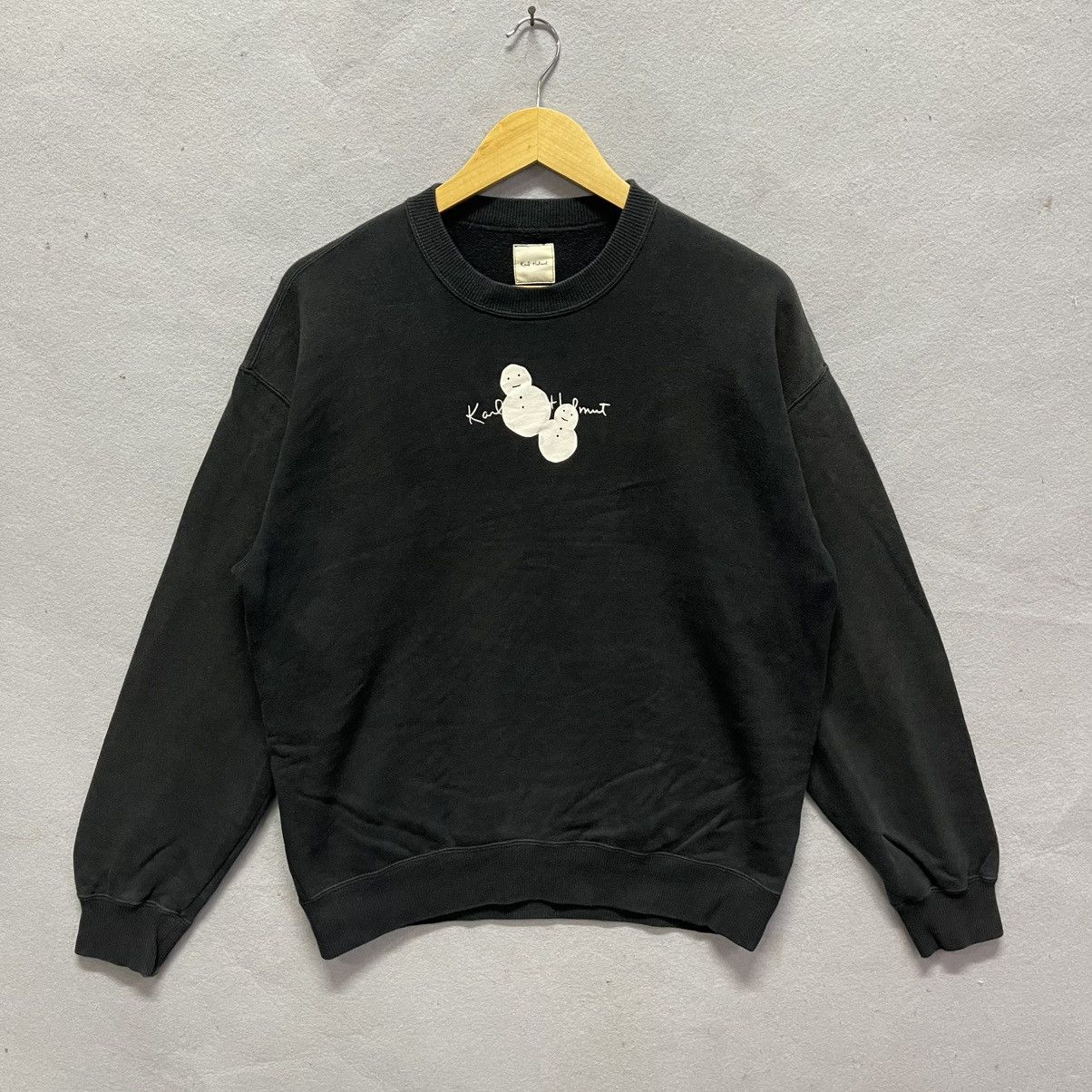 Karl Helmut Vintage Karl Helmut Double Face Embroidery Sweatshirt Size US M / EU 48-50 / 2 - 1 Thumbnail