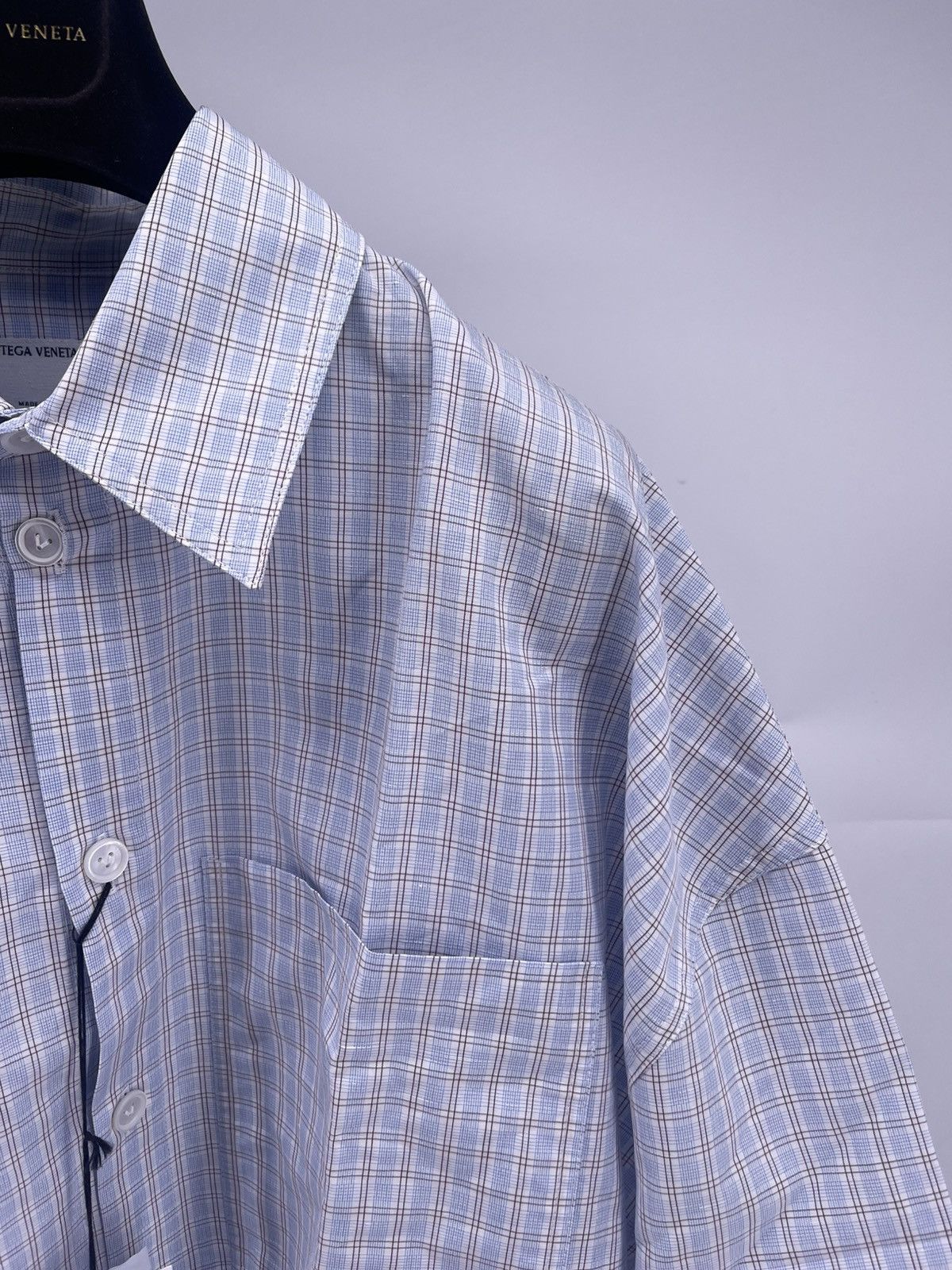 Bottega Veneta Bottega Veneta cotton linen woven shirt Size US M / EU 48-50 / 2 - 2 Thumbnail
