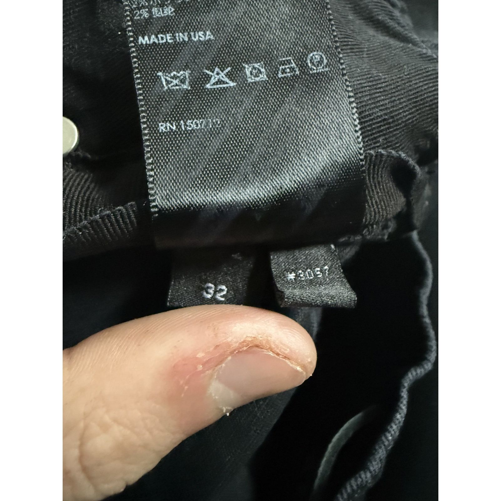 Amiri Amiri Thrasher Floral Jeans Black Used 32 Size US 32 / EU 48 - 7 Thumbnail