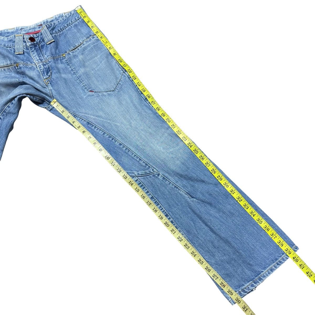 Levi's Vintage Levis Engineered Denim Flare Jeans Ankle Zip Size US 29 - 16 Thumbnail