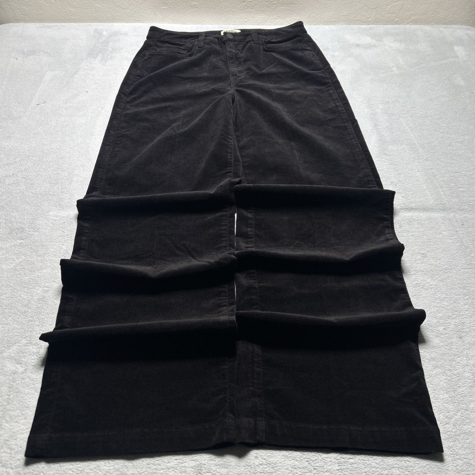 JNCO L agence Beyond Baggy Velour Soft Pants W's 28 30x33 Palazzo Size 30" / US 8 / IT 44 - 9 Thumbnail