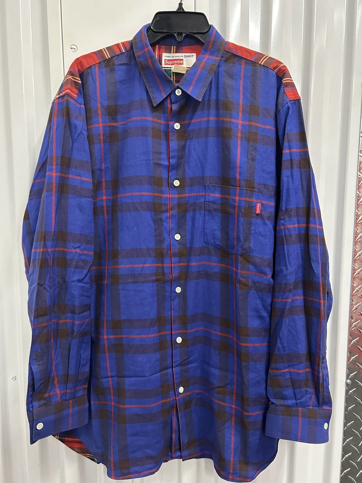 Supreme Tartan Plaid Shirt | Grailed