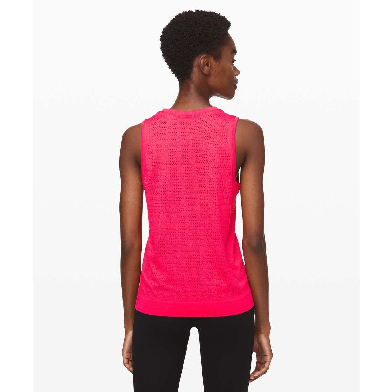Lululemon Lululemon Breeze By Muscle Tank II *Squad Heartthrob Size 8 Size M / US 6-8 / IT 42-44 - 2 Thumbnail