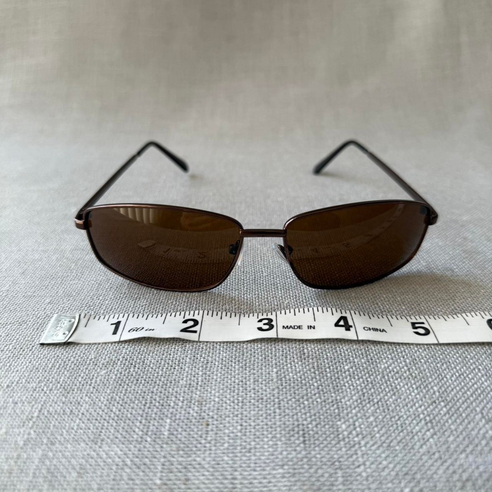 Other Brown frame aviator black sunglasses MENS Size ONE SIZE - 4 Thumbnail