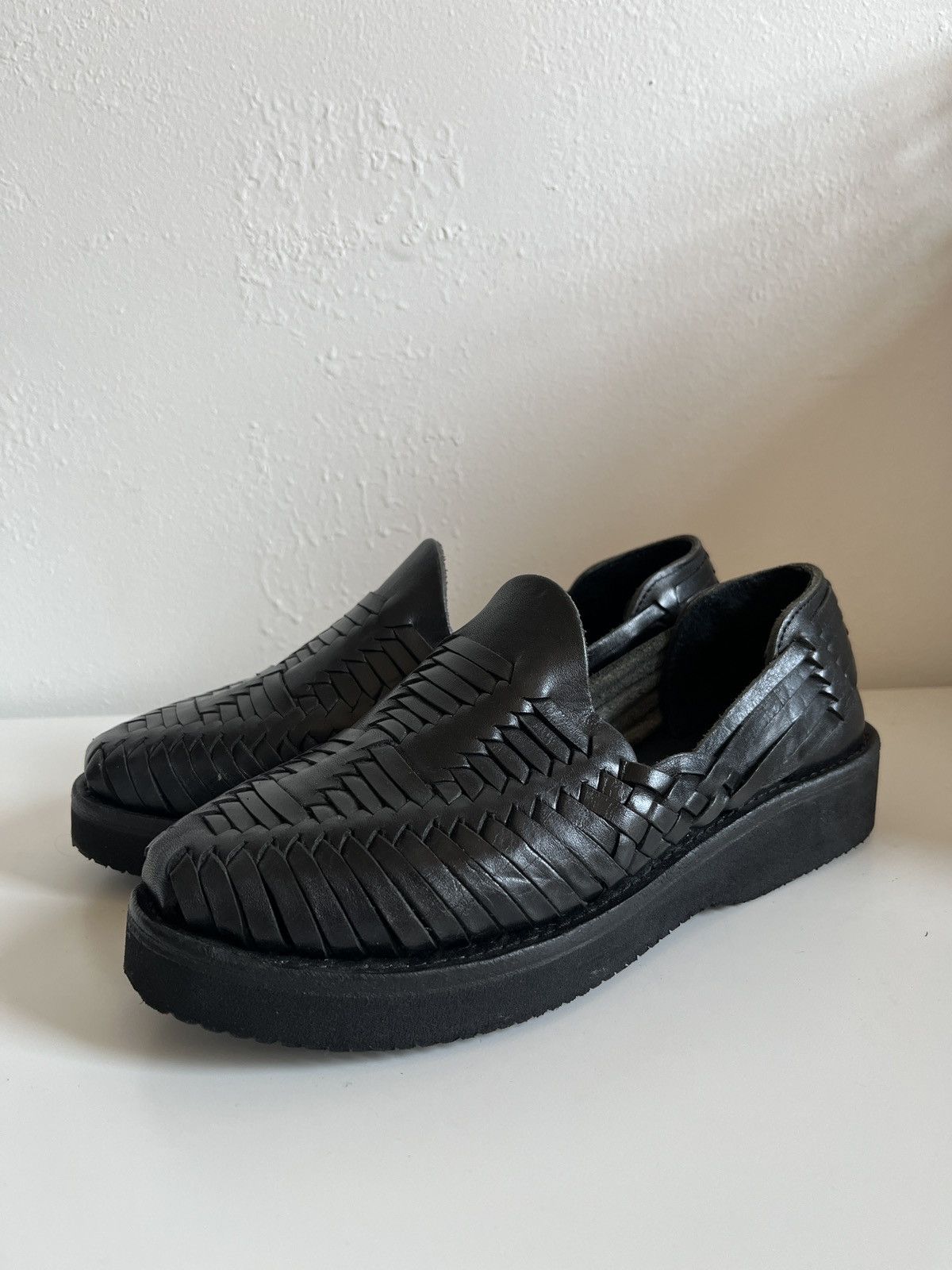 Yuketen Yuketen Black Hurache Loafer Size US 7 / IT 37 - 1 Thumbnail