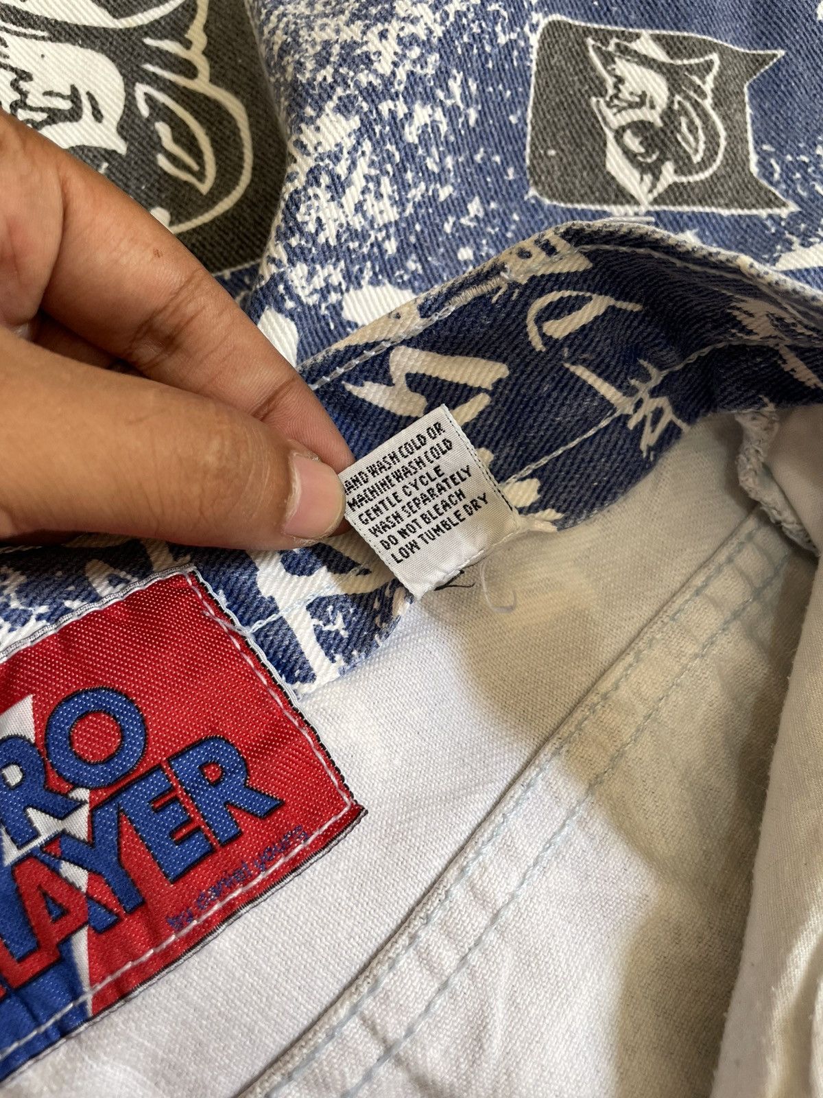 Pro Player Vintage Pro Player Duke Blue Devils full print jorts denim Size US 34 / EU 50 - 5 Thumbnail