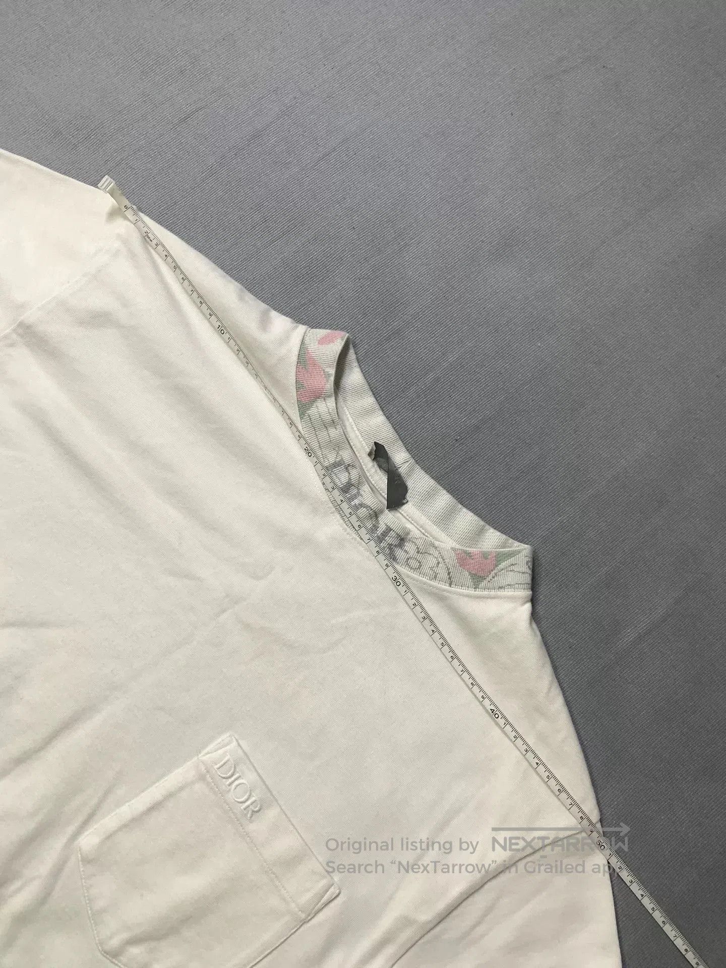 Dior Dior Floral Logo Collar Short. Size M / US 6-8 / IT 42-44 - 5 Thumbnail