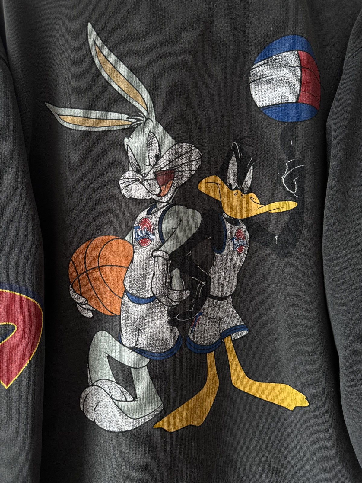 Tommy Hilfiger 🔥🔥 Tommy Hilfiger x Space Jam Grey Cotton Sweatshirt Size US M / EU 48-50 / 2 - 5 Thumbnail