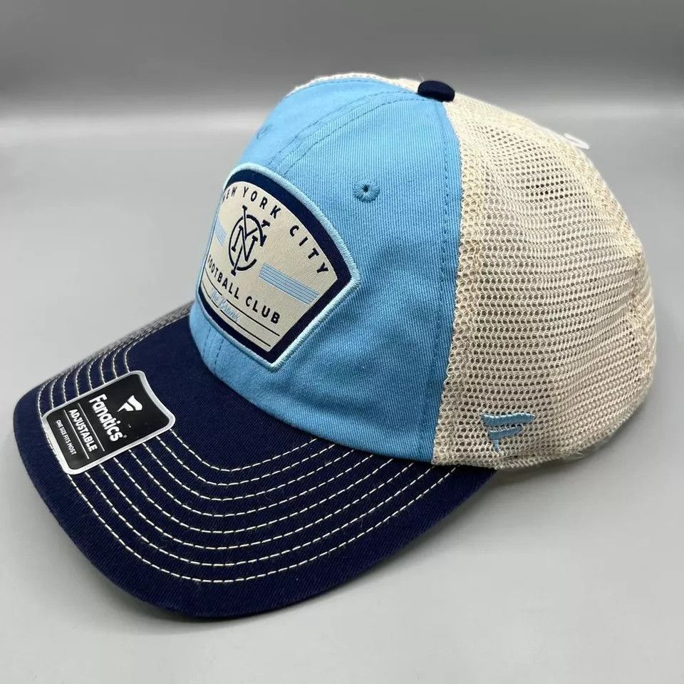 Other New York City FC Trucker Hat Men Fanatics MLS Snap Back Cap Size ONE SIZE - 2 Thumbnail
