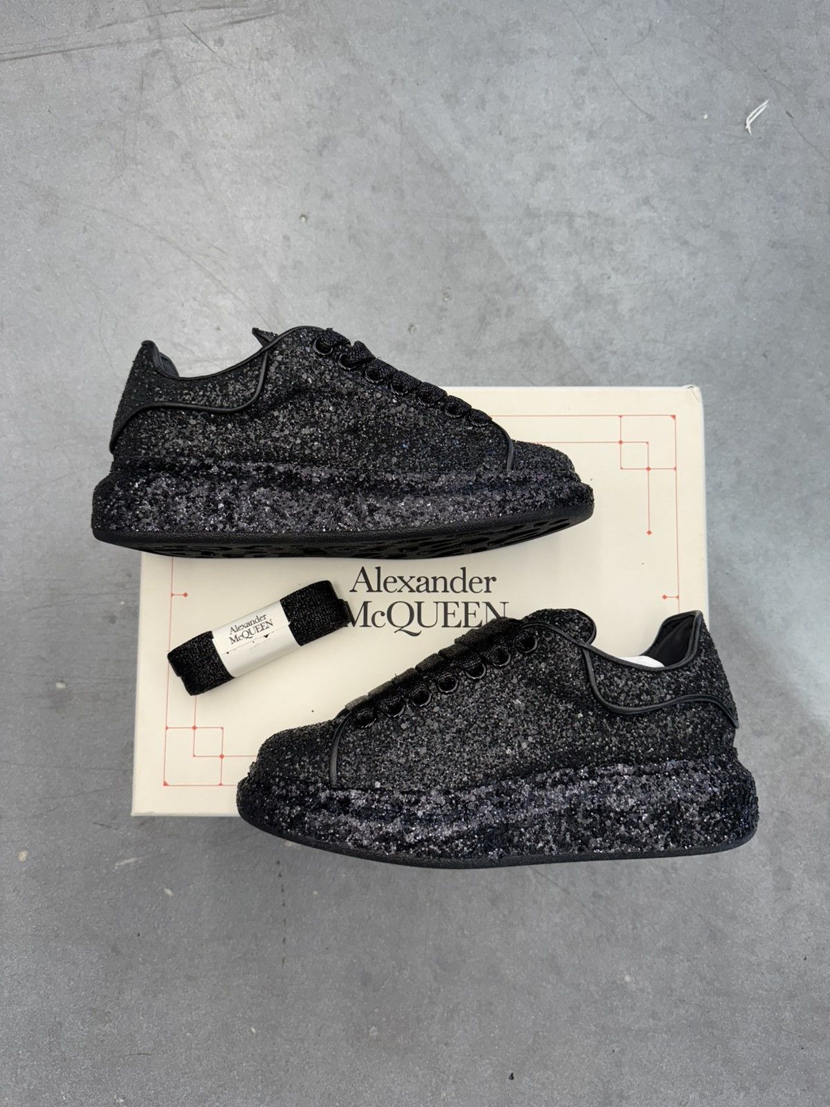 Alexander Wang Alexander McQueen Oversized Sneaker Black
