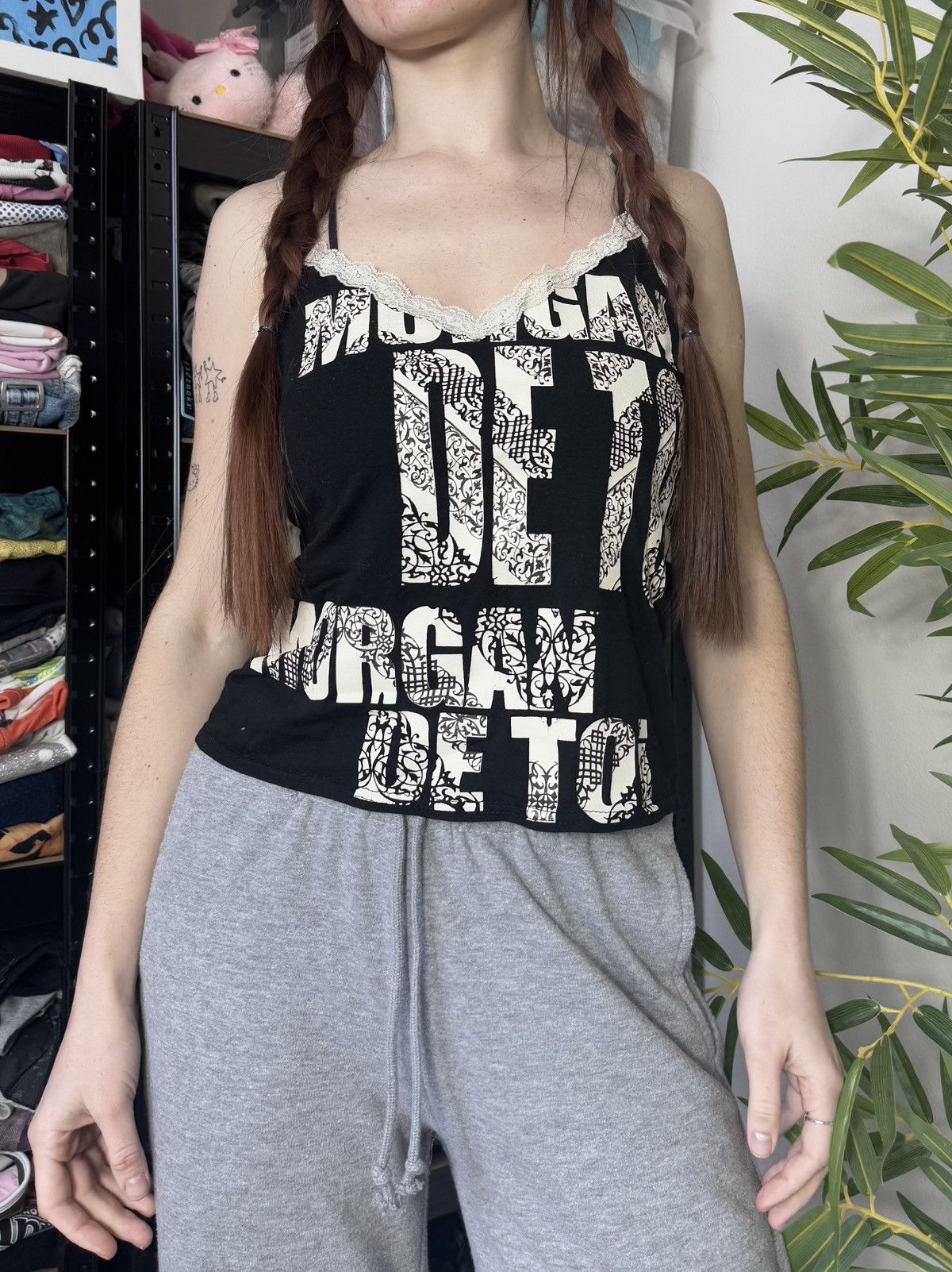 Morgan Homme VINTAGE MORGAN DE TOI 2000s TANK TOP Size M / US 6-8 / IT 42-44 - 6 Thumbnail