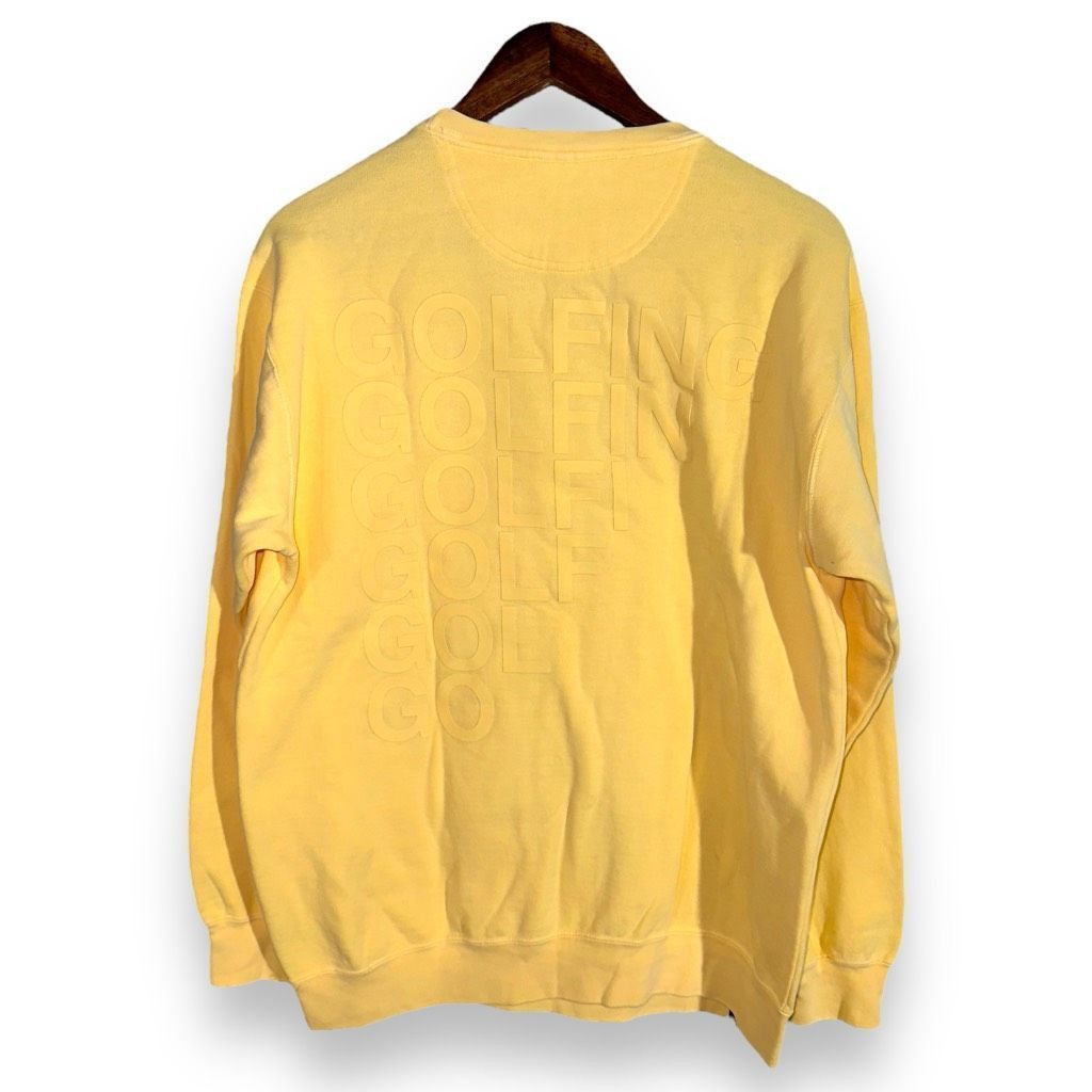 Other Butter Yellow Nº33 Go Golfing Crew Sweatshirt Size M Size US M / EU 48-50 / 2 - 7 Thumbnail