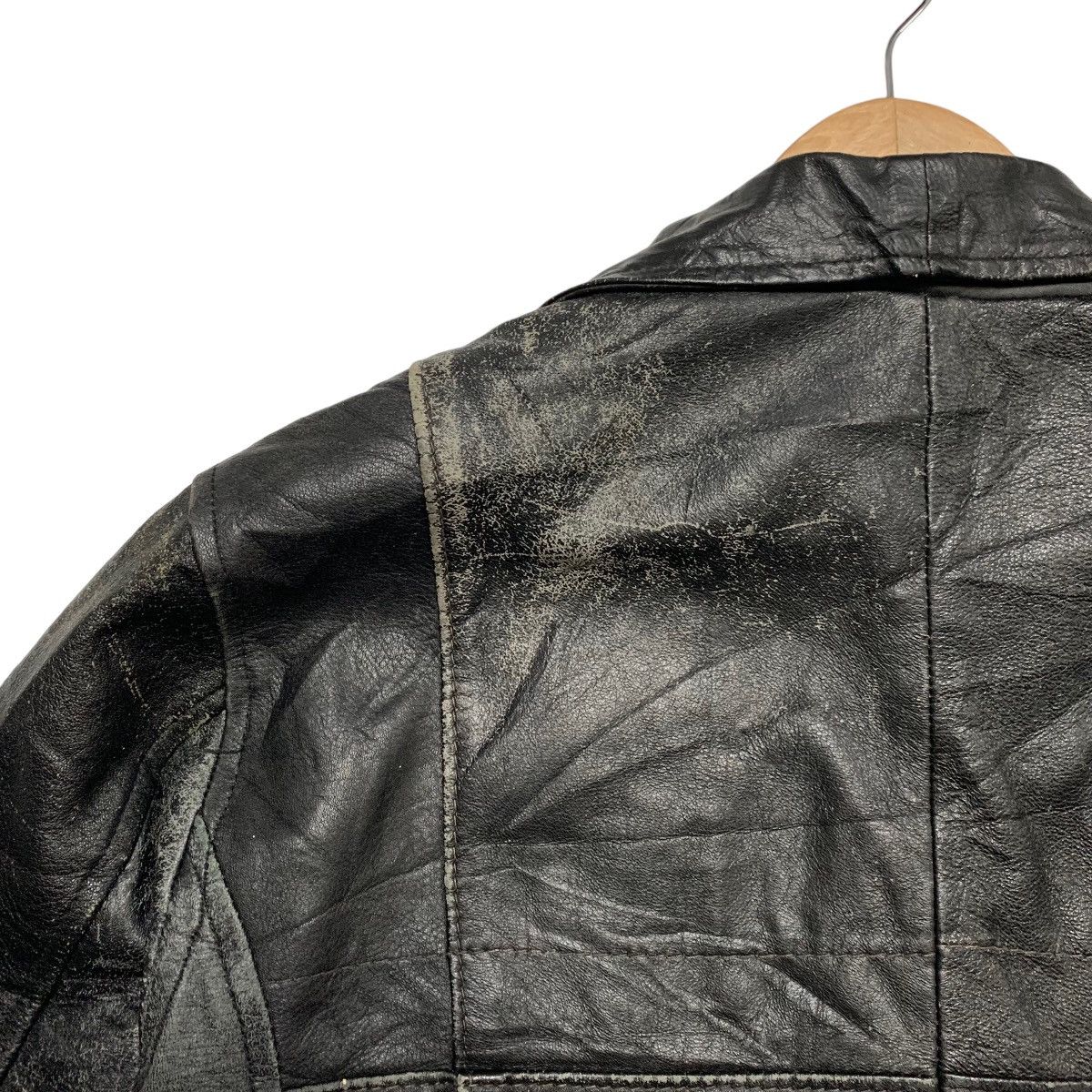 Other R Double Colar Leather Jacket Size US S / EU 44-46 / 1 - 14 Thumbnail