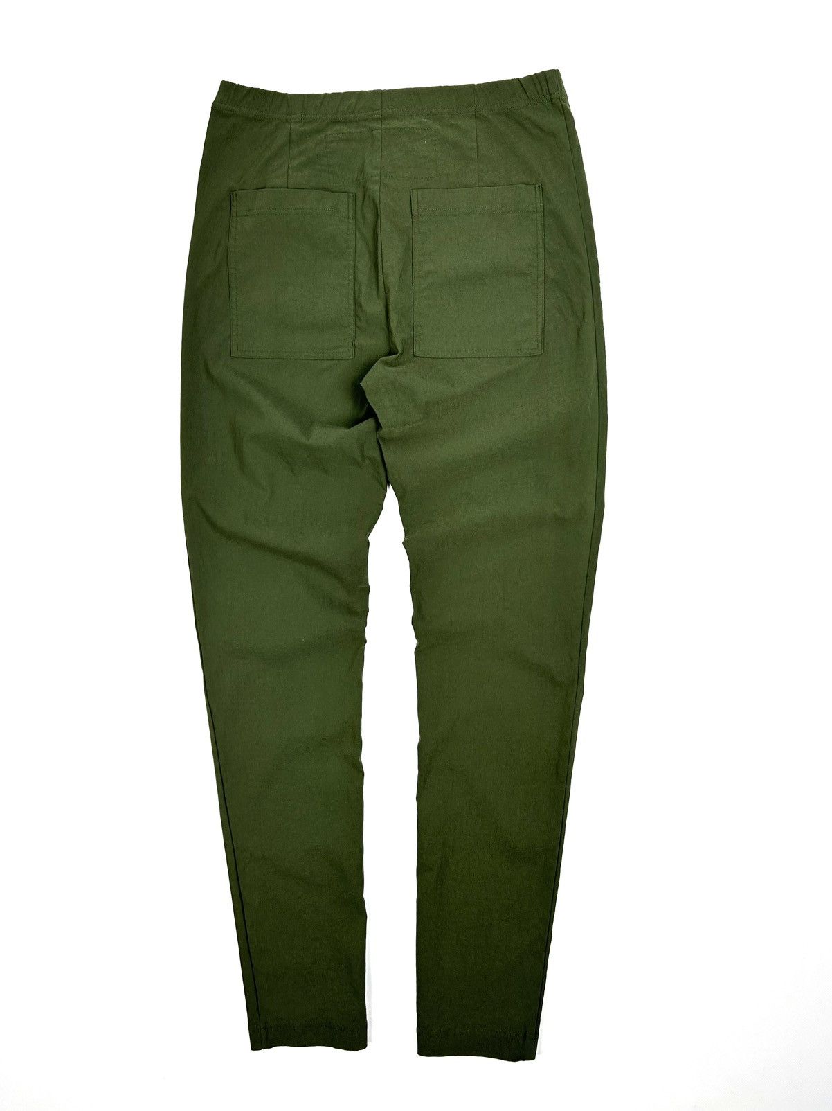 Rundholz Rundholz Avantgarde Olive Elastic Pants Green Leggings S Size 27" / US 4 / IT 40 - 3 Thumbnail