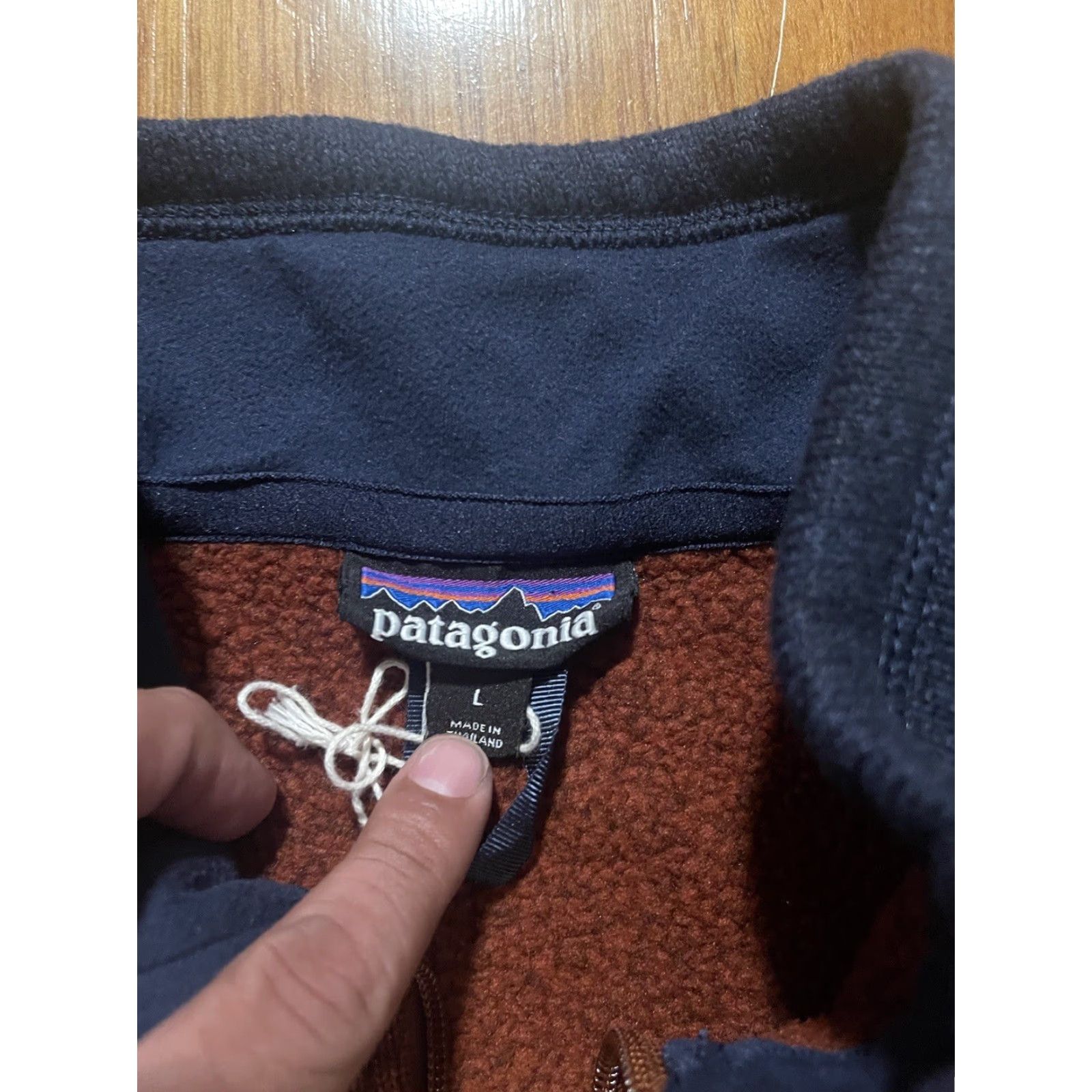 Patagonia PATAGONIA Better Sweater 1/4 Zip Knit Poly Sweater MENS L Red 2 Tone Jacket Vintage No Size US L / EU 52-54 / 3 - 6 Thumbnail